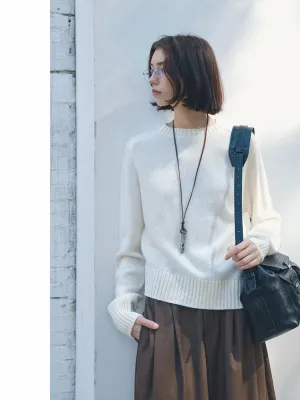 Irregular Knit Sweater