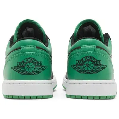 Jordan 1 Low 'Black Lucky Green'