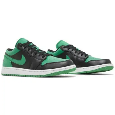 Jordan 1 Low 'Black Lucky Green'