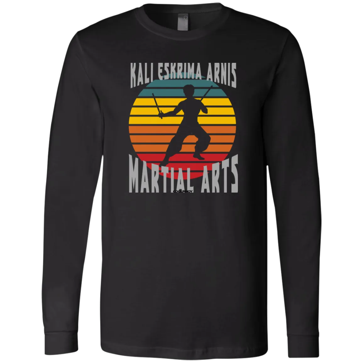 Kali Eskrima Arnis Martial Arts BL Unisex Jersey Long Sleeve T-Shirt