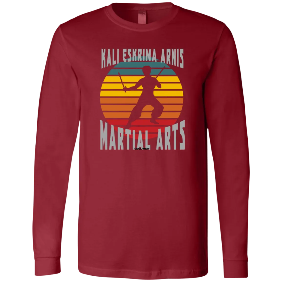 Kali Eskrima Arnis Martial Arts BL Unisex Jersey Long Sleeve T-Shirt