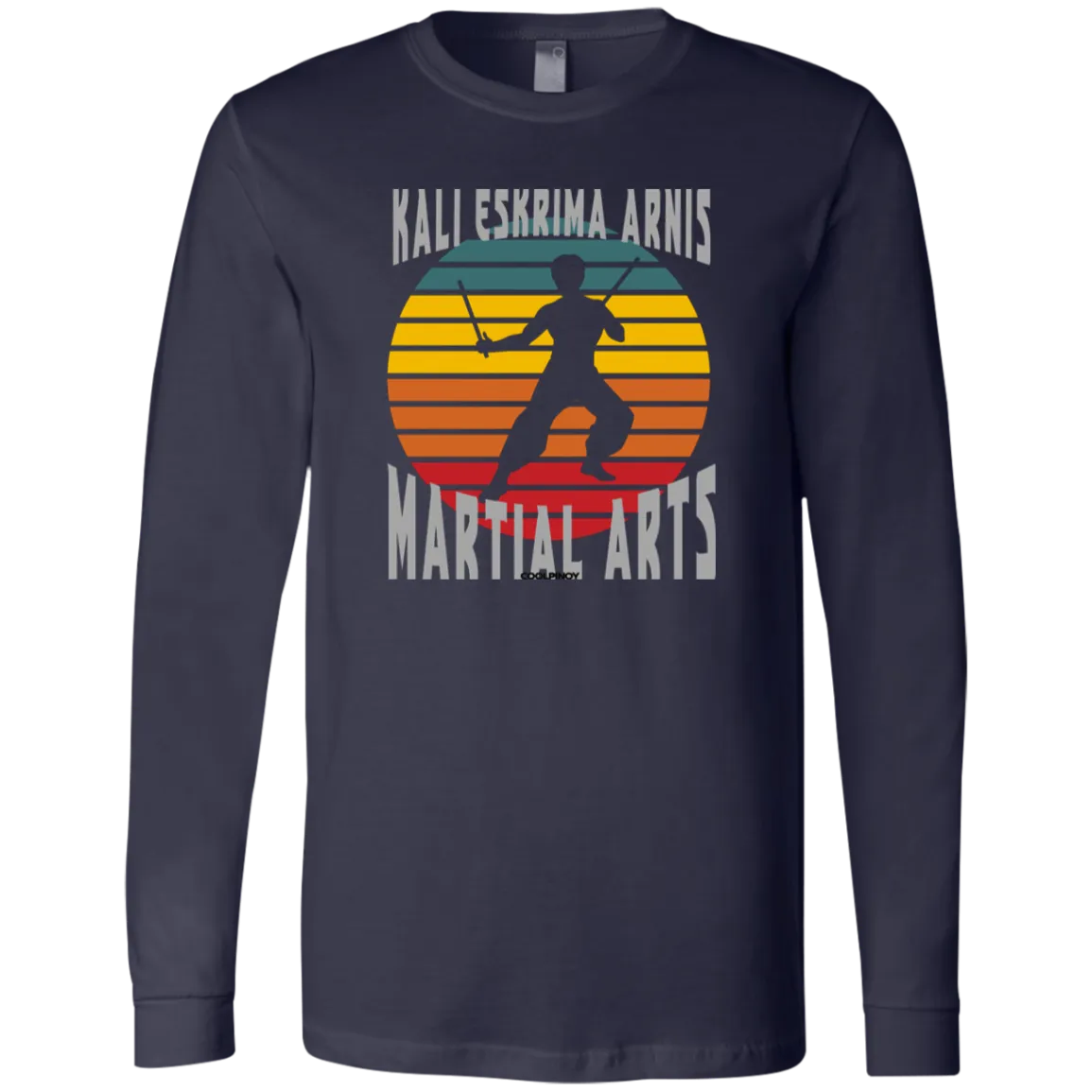 Kali Eskrima Arnis Martial Arts BL Unisex Jersey Long Sleeve T-Shirt