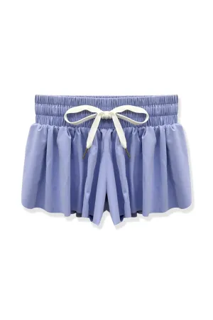 KATIEJ NYC- TWEEN FARRAH SHORTS (periwinkle blue)