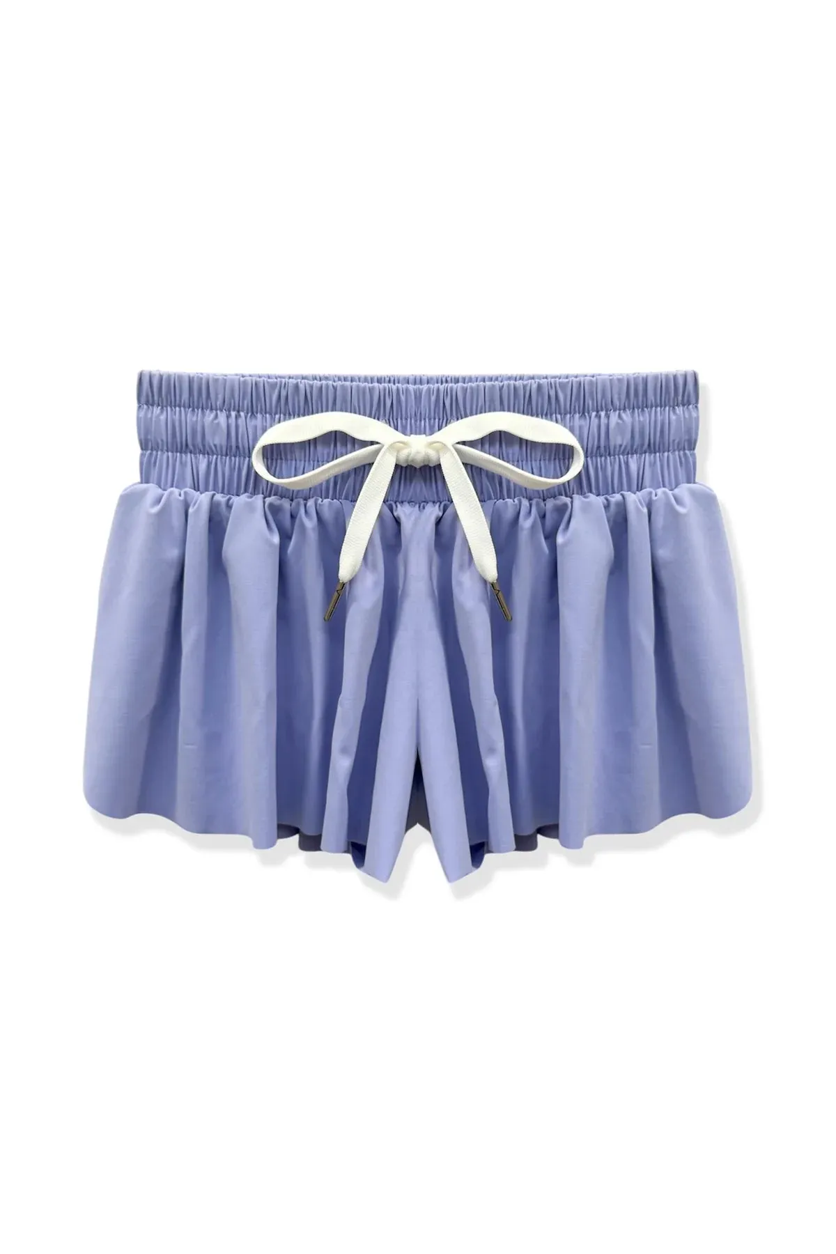 KATIEJ NYC- TWEEN FARRAH SHORTS (periwinkle blue)