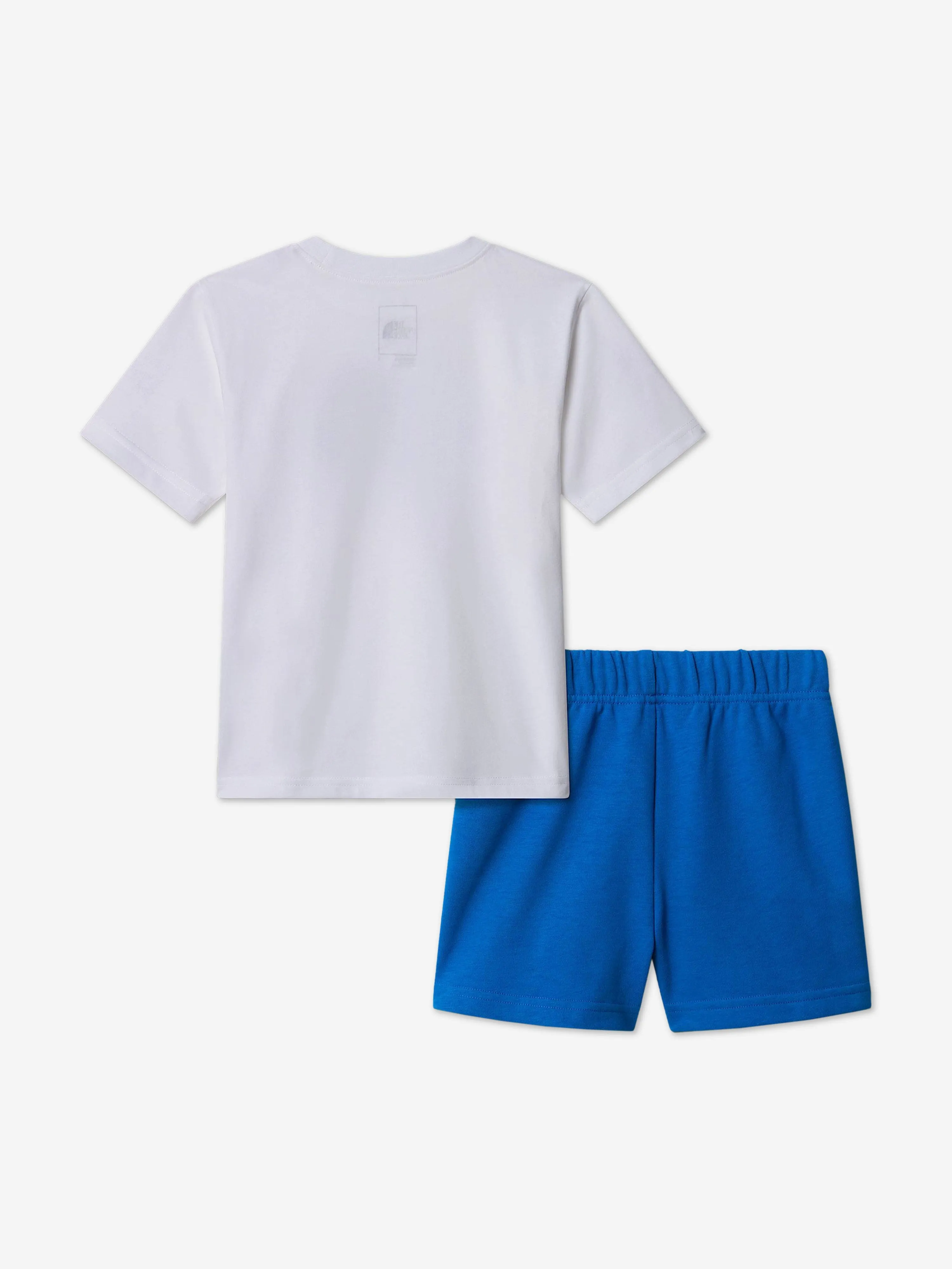Kids Cotton Short Set in Blue