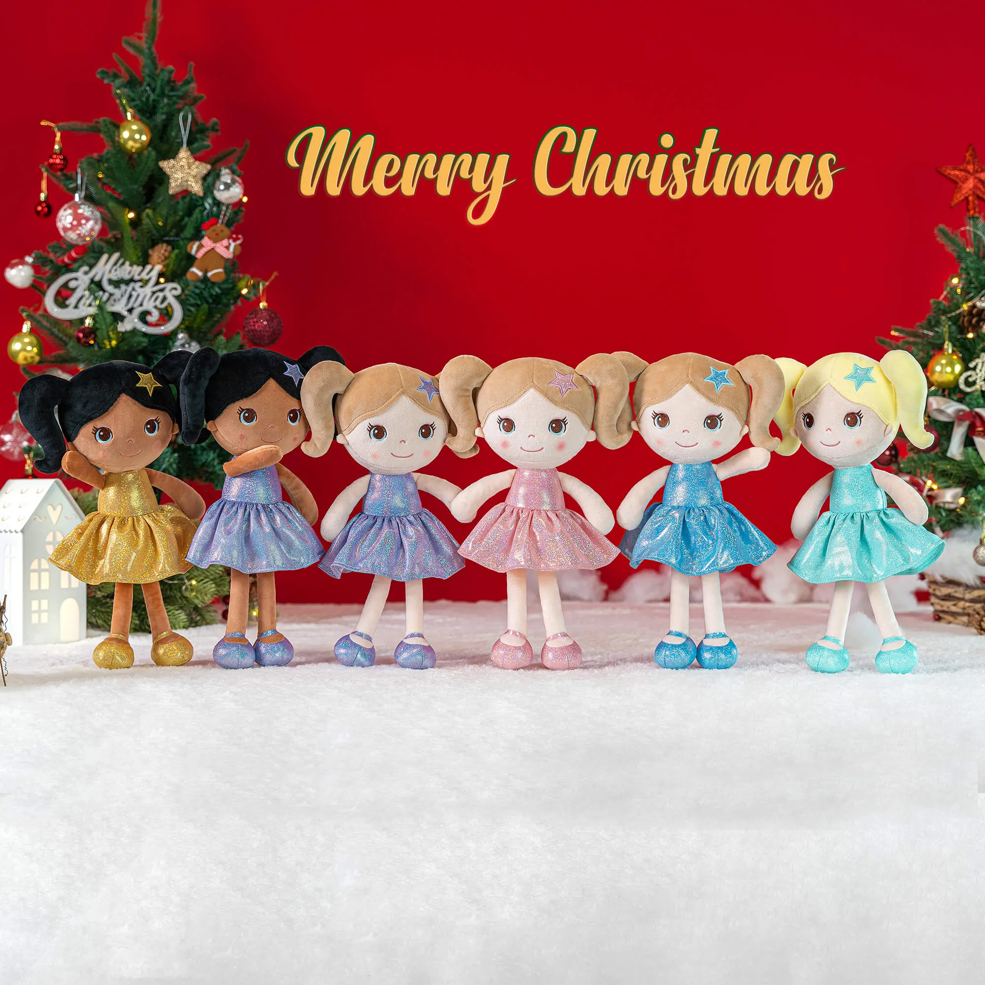 Lazadagifts 12-inch Personalized Fashion Girls Stars Glitter Girls Best Gifts