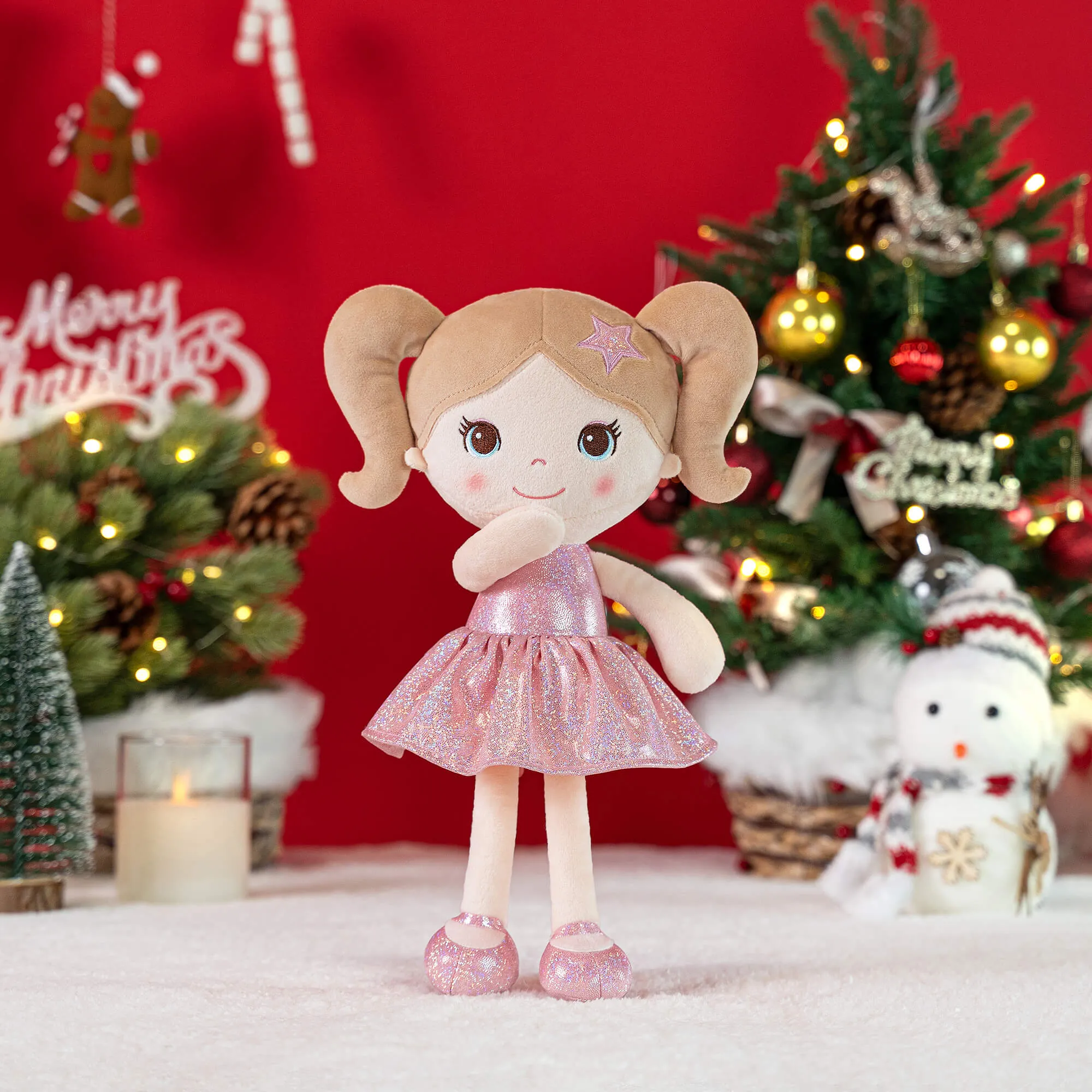 Lazadagifts 12-inch Personalized Fashion Girls Stars Glitter Girls Best Gifts