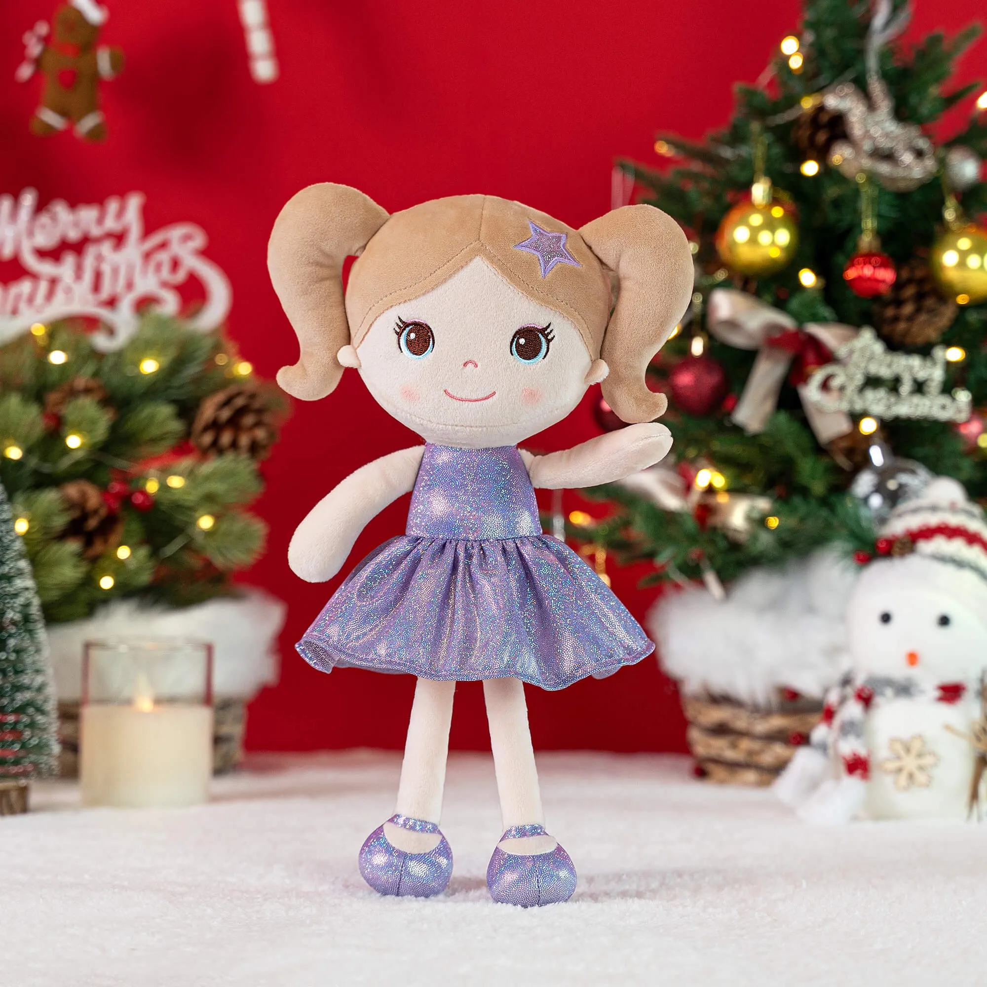 Lazadagifts 12-inch Personalized Fashion Girls Stars Glitter Girls Best Gifts