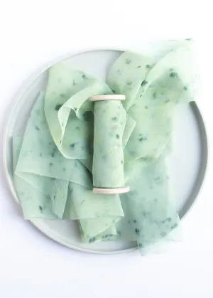 Limited Edition Eco Print  #5 Gauze Silk Ribbon