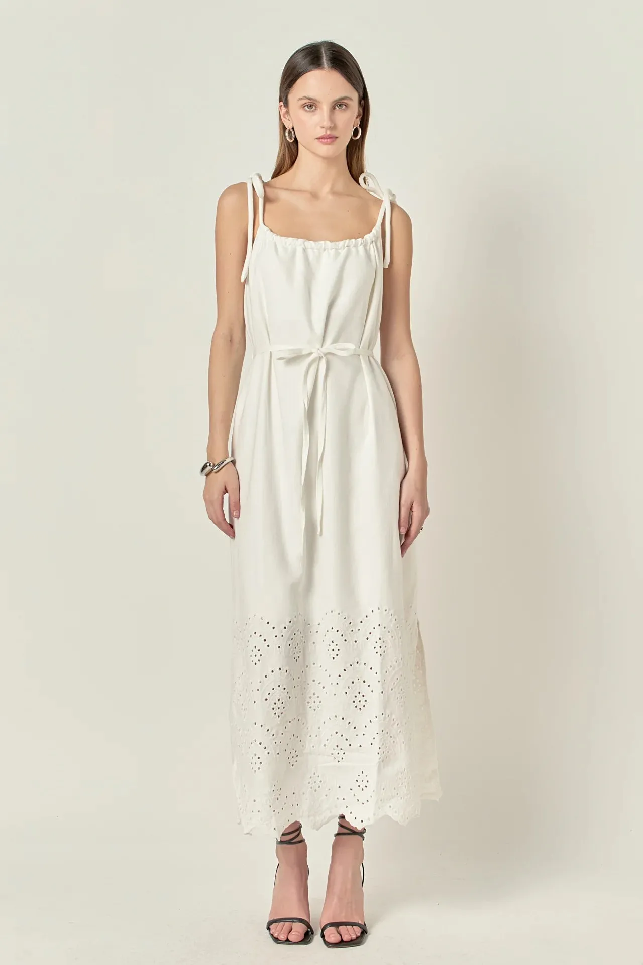 Linen Sleeveless Dress