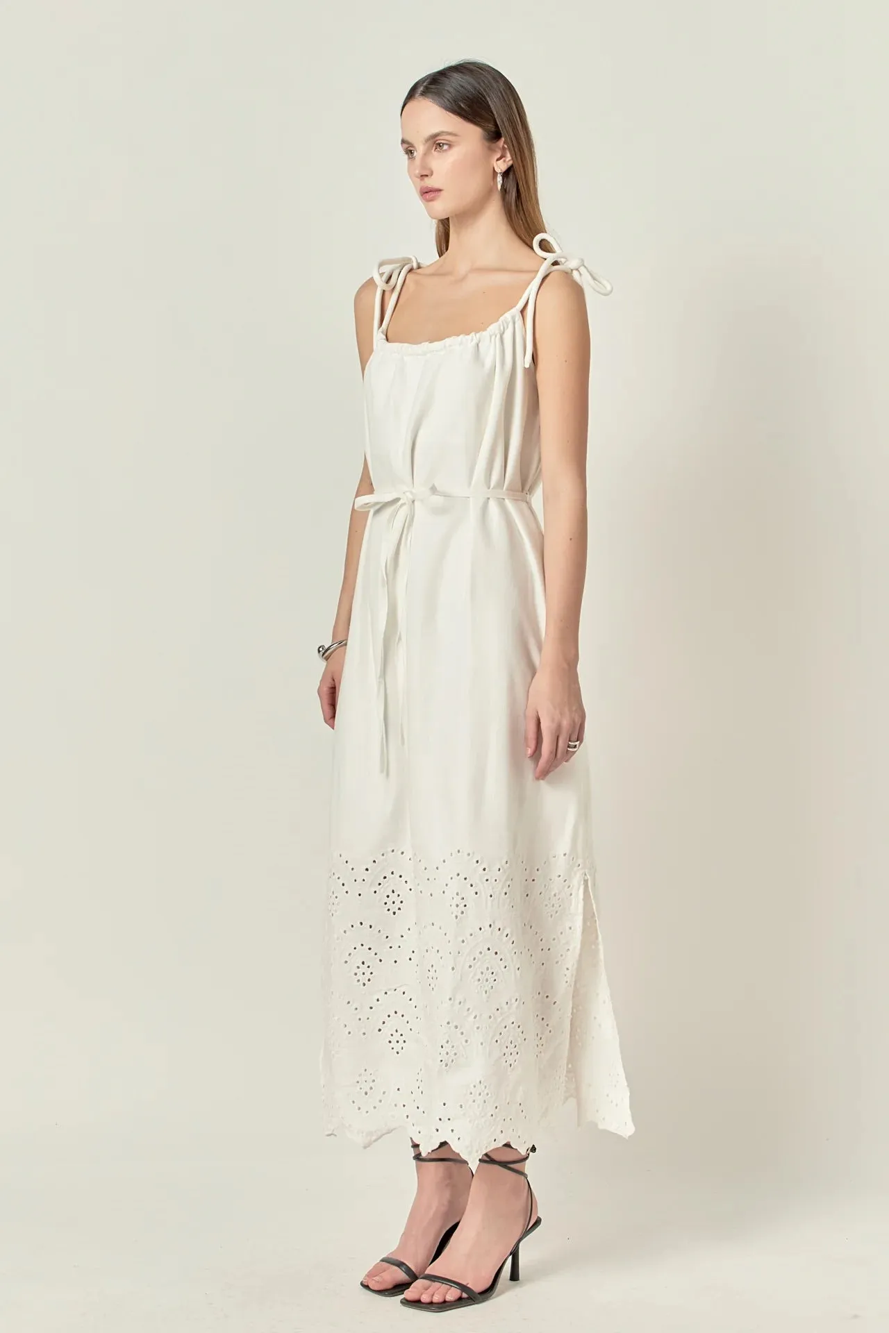 Linen Sleeveless Dress