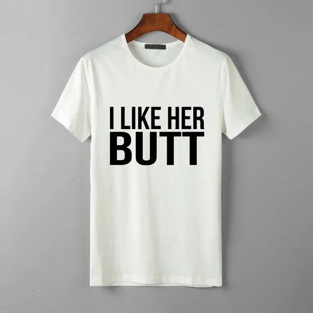 Look Good Lovers T-Shirt  His Beard & Her Butt T-shirts