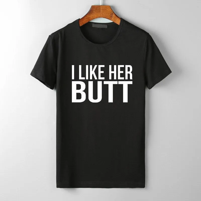 Look Good Lovers T-Shirt  His Beard & Her Butt T-shirts