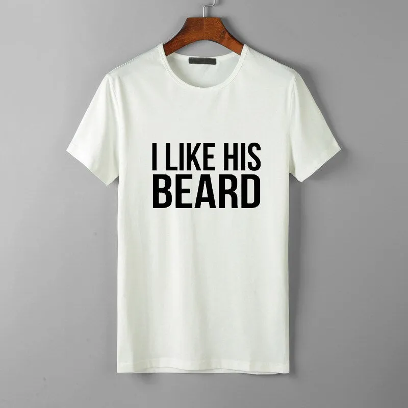 Look Good Lovers T-Shirt  His Beard & Her Butt T-shirts
