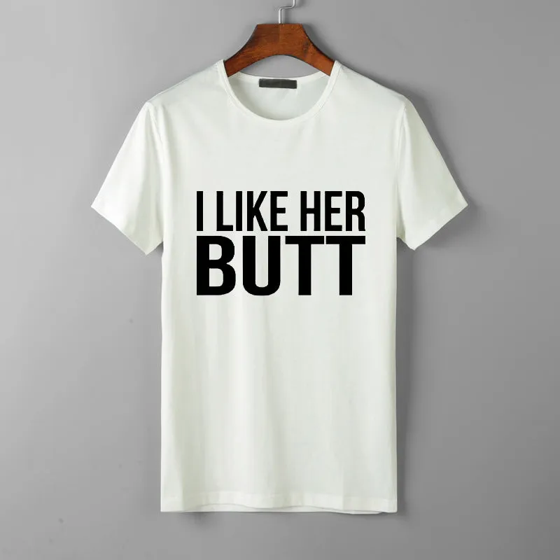 Look Good Lovers T-Shirt  His Beard & Her Butt T-shirts