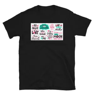 Love Message Short-Sleeve T-Shirt