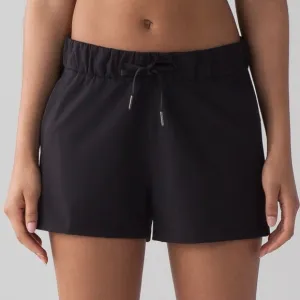 Lululemon On the Fly Shorts 3” Black EUC Size 4