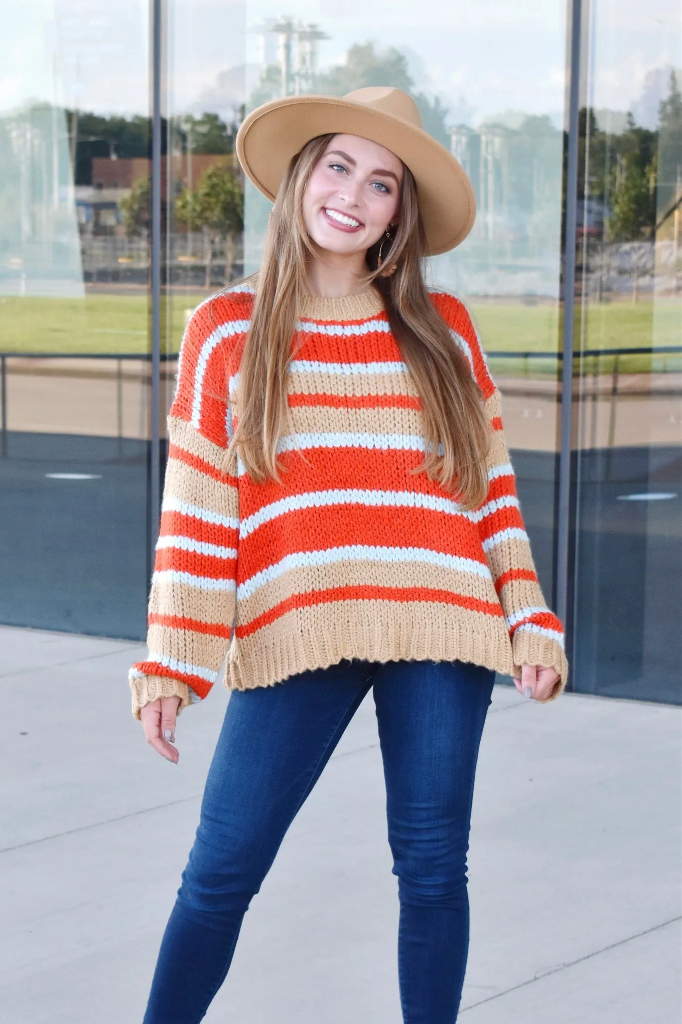 Made For You Striped Sweater