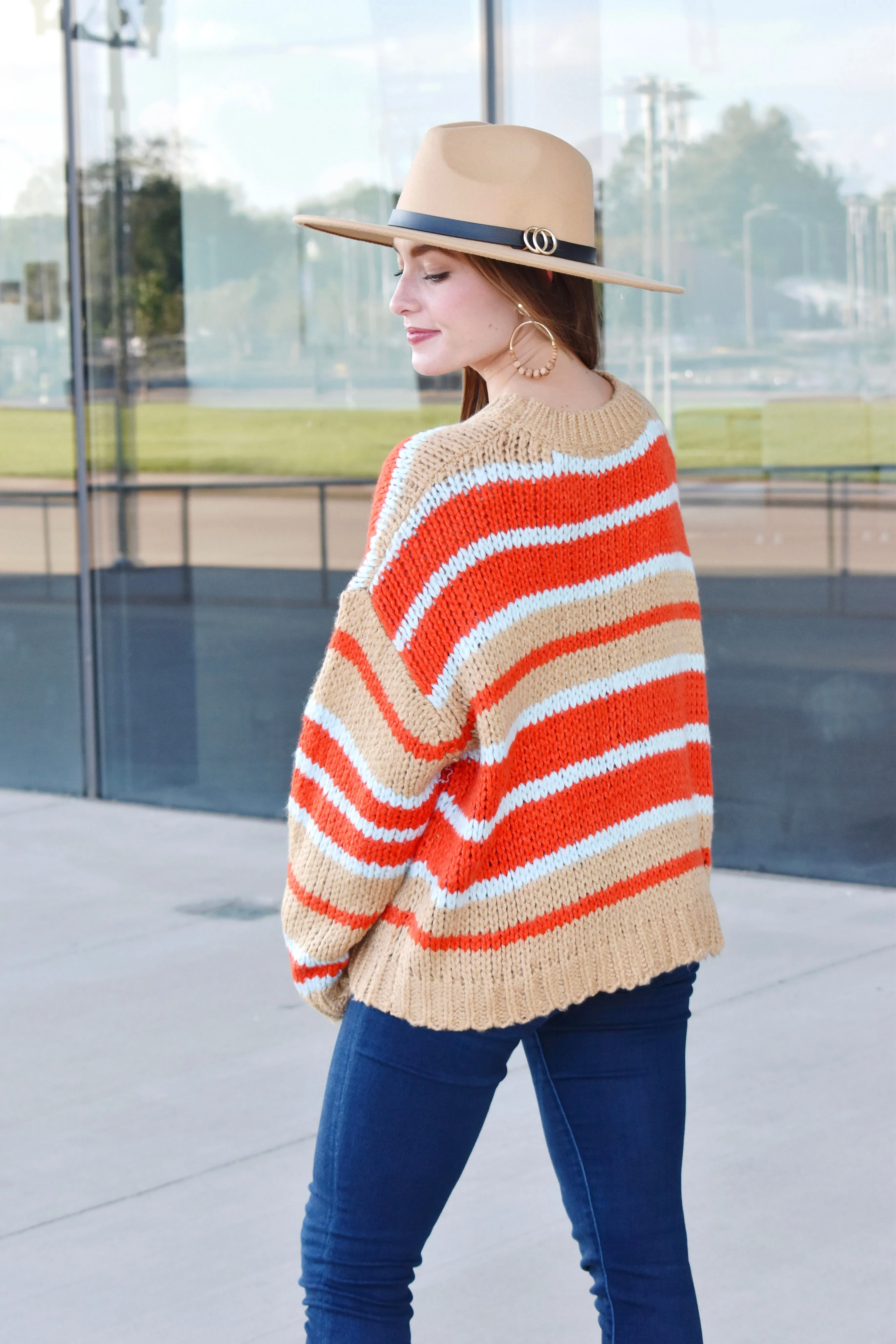 Made For You Striped Sweater