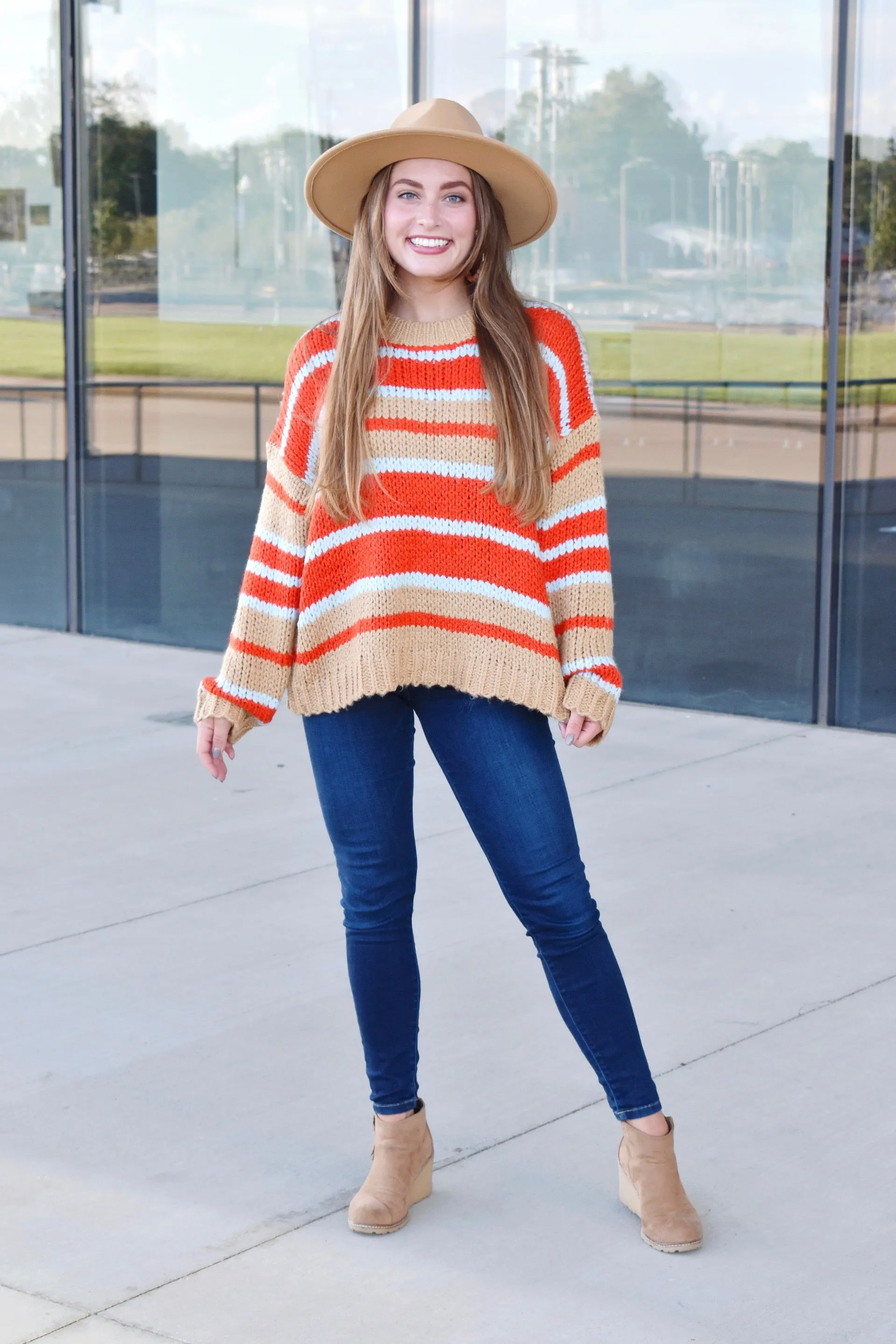 Made For You Striped Sweater