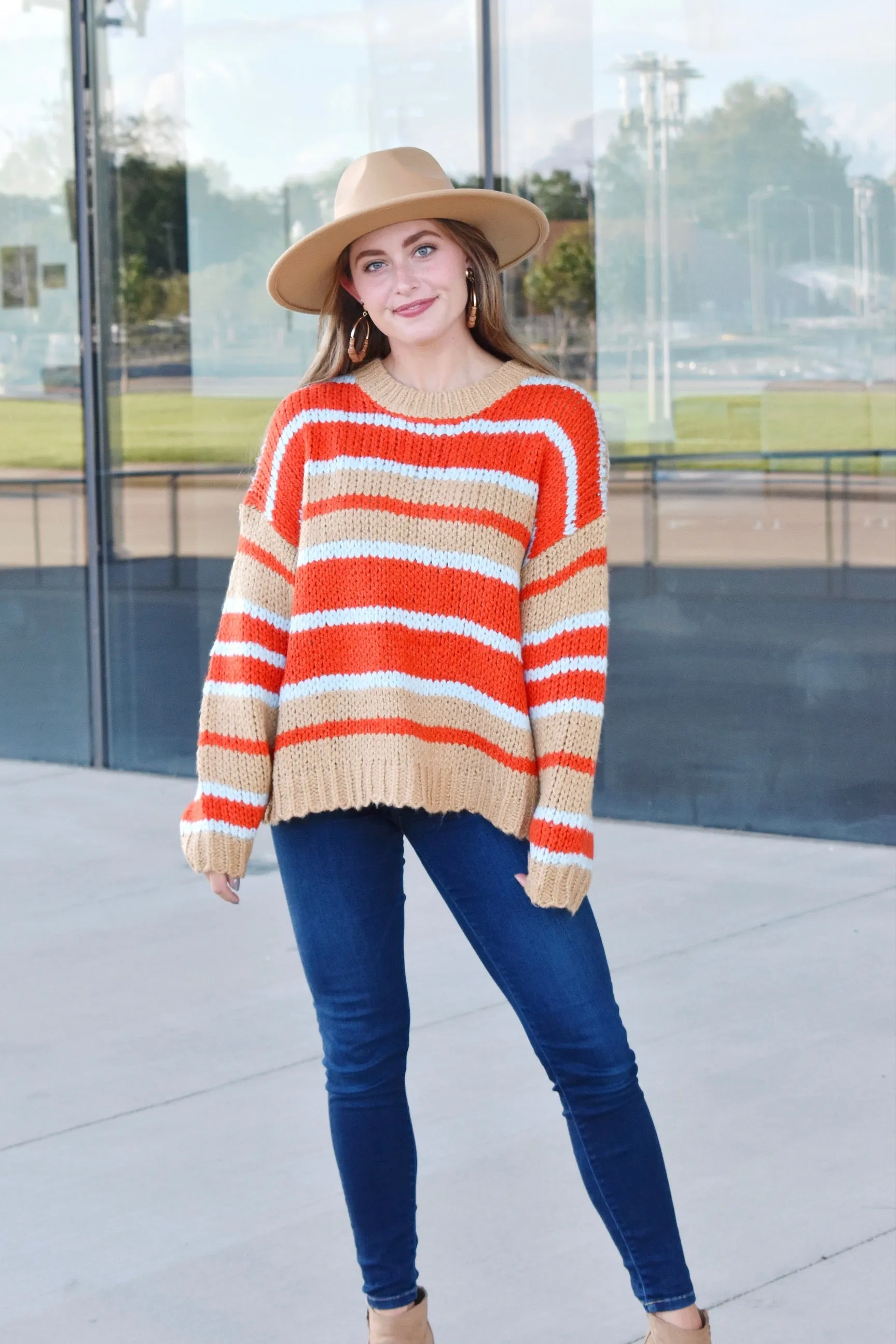 Made For You Striped Sweater