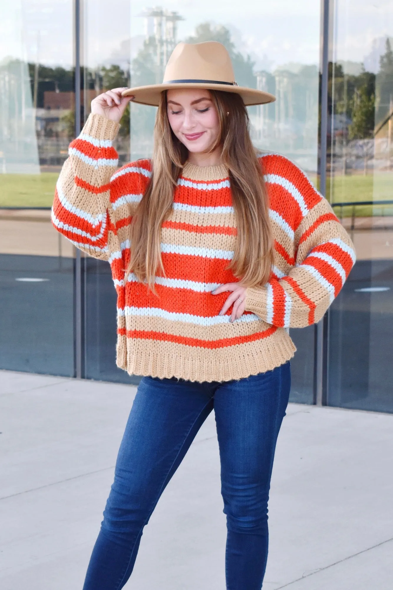 Made For You Striped Sweater
