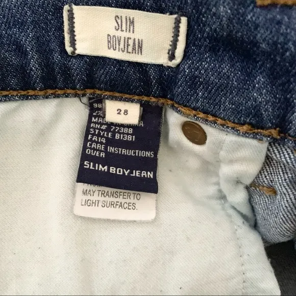 MADEWELL The Perfect Light Washed Denim Short