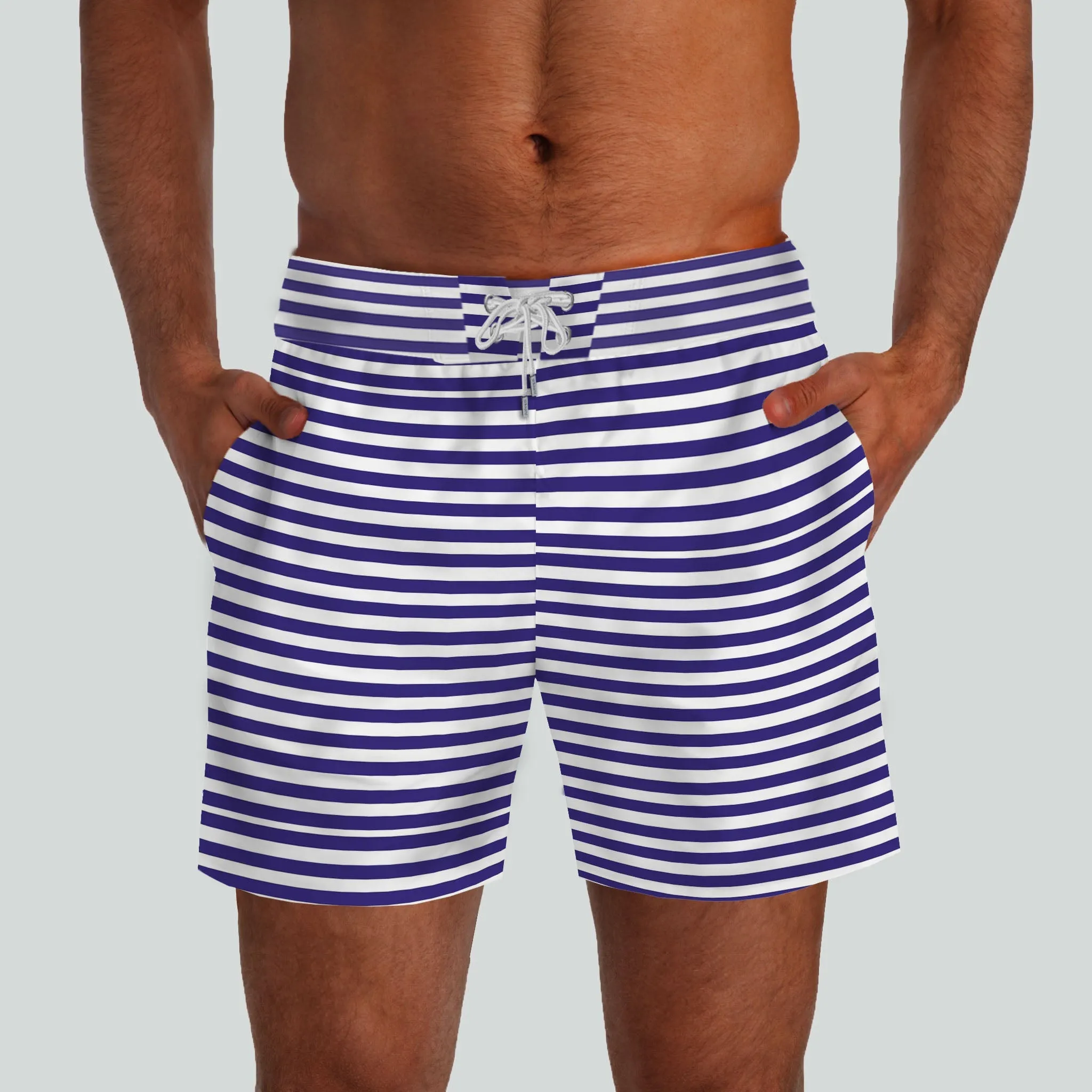 Malibu Royal Blue & White Boardshorts