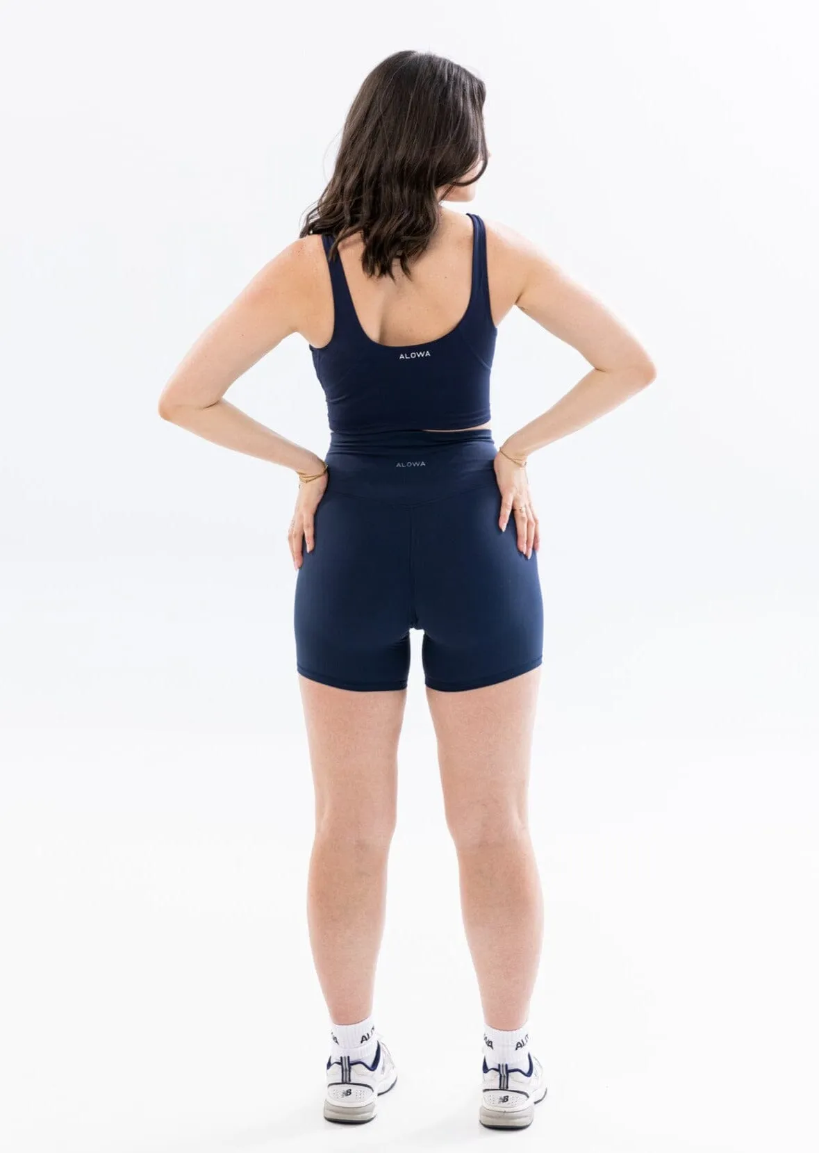 Mayli Biker 6" Dark Navy