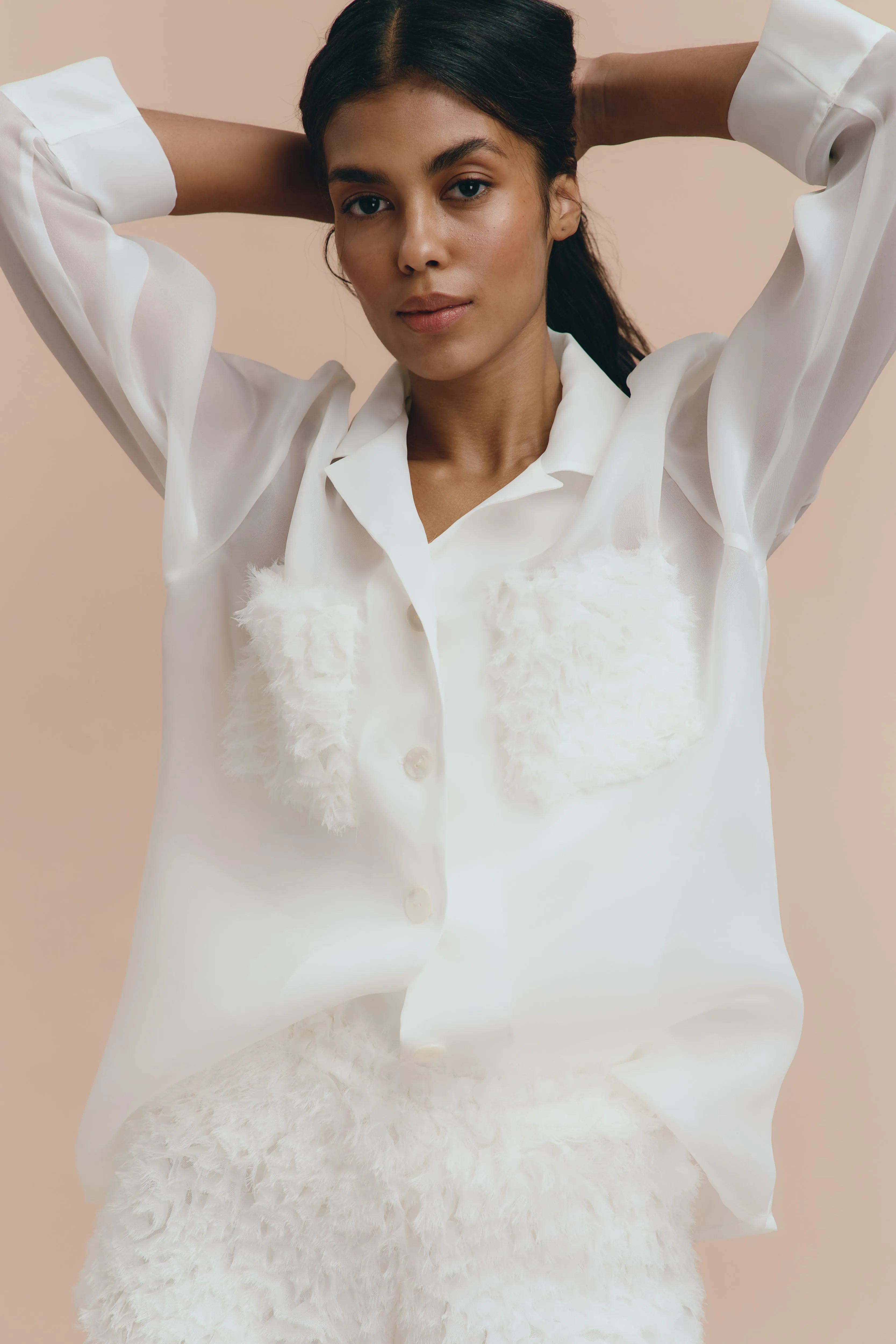 Melanie - White pjs