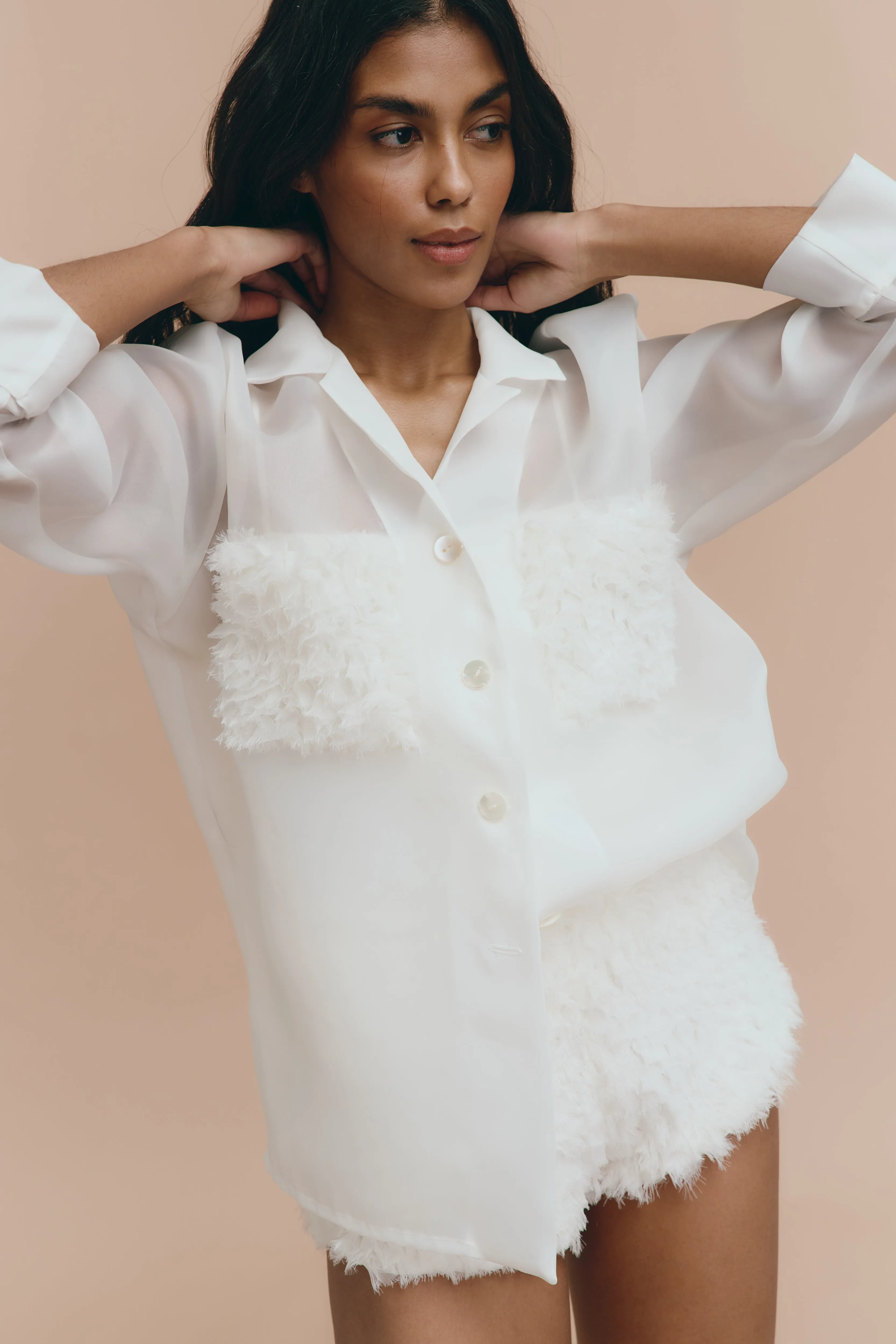 Melanie - White pjs