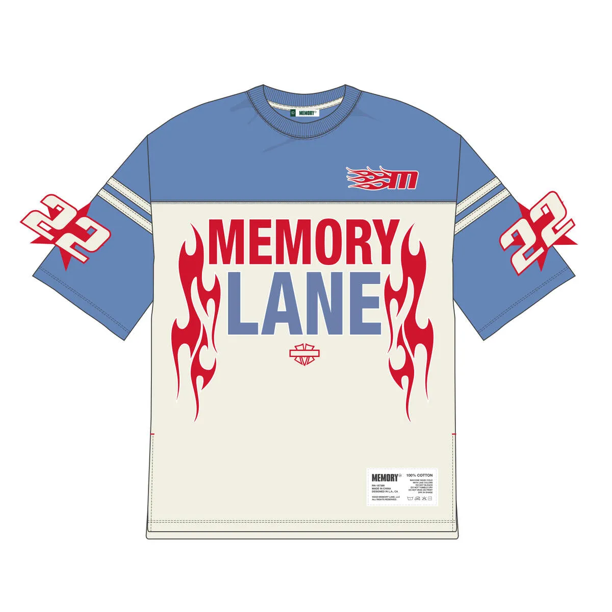 MEMORY LANE Rider Jersey (Blue)