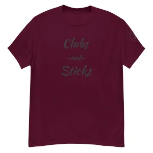 Mens ClubsandSticks Short-sleeve t-shirt