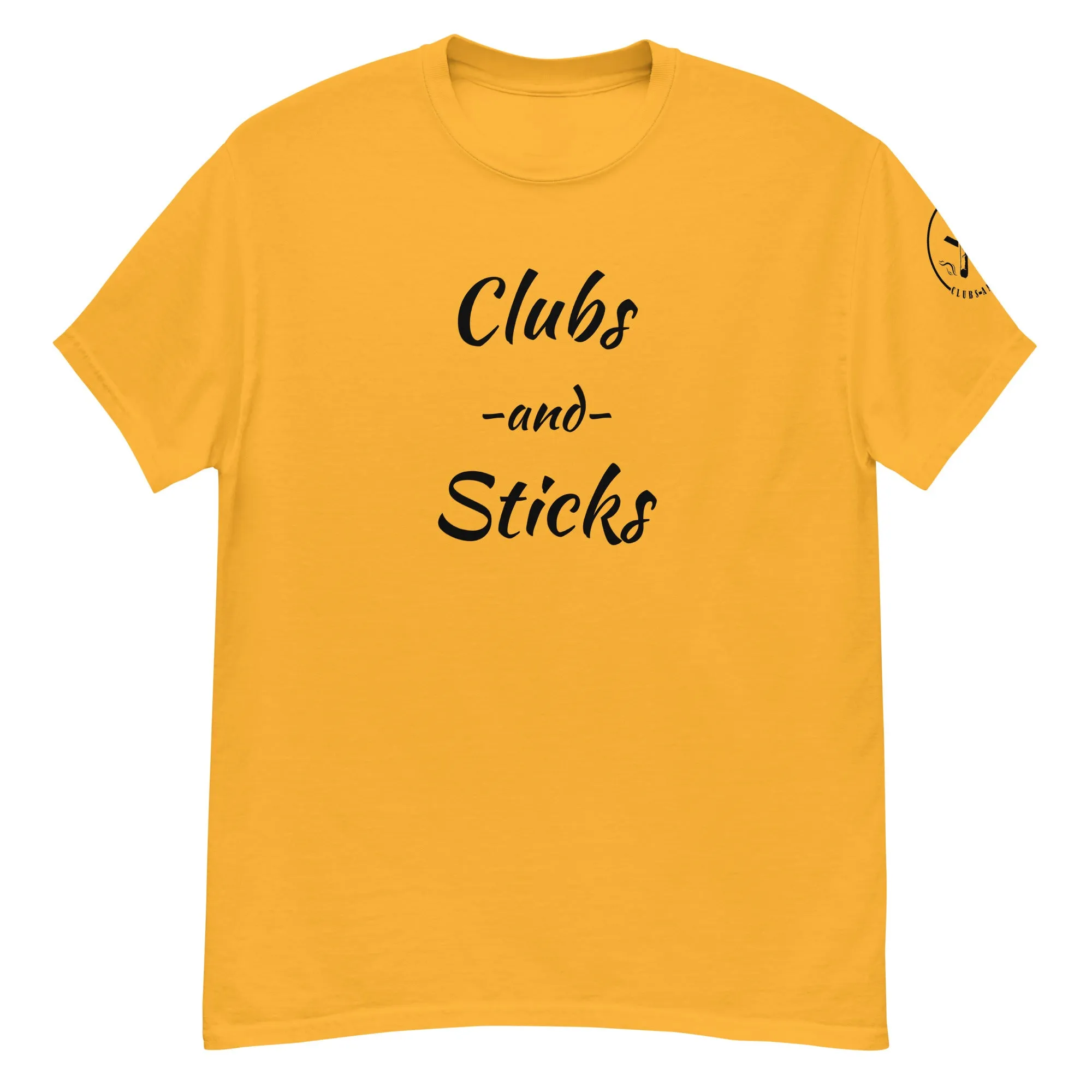 Mens ClubsandSticks Short-sleeve t-shirt