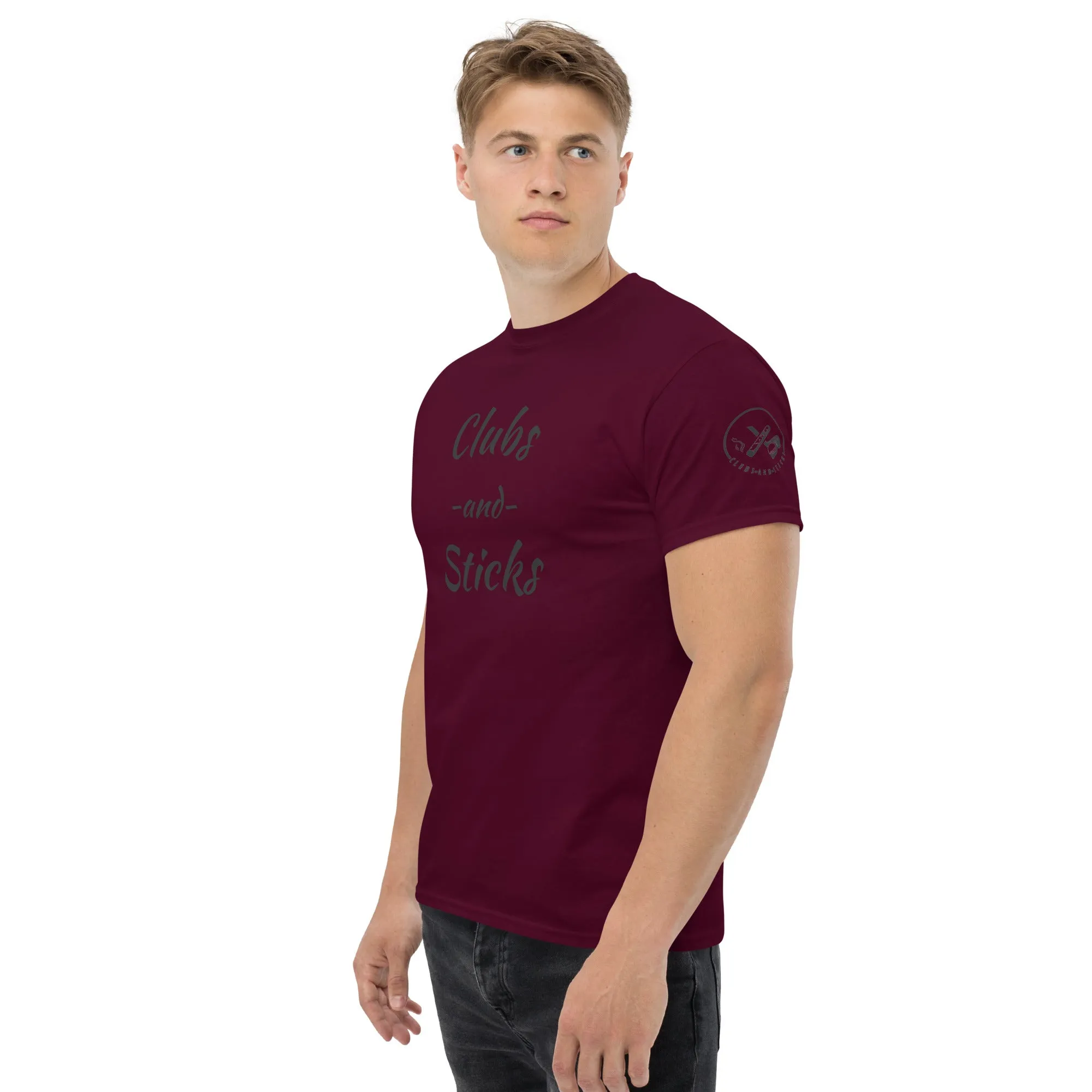 Mens ClubsandSticks Short-sleeve t-shirt