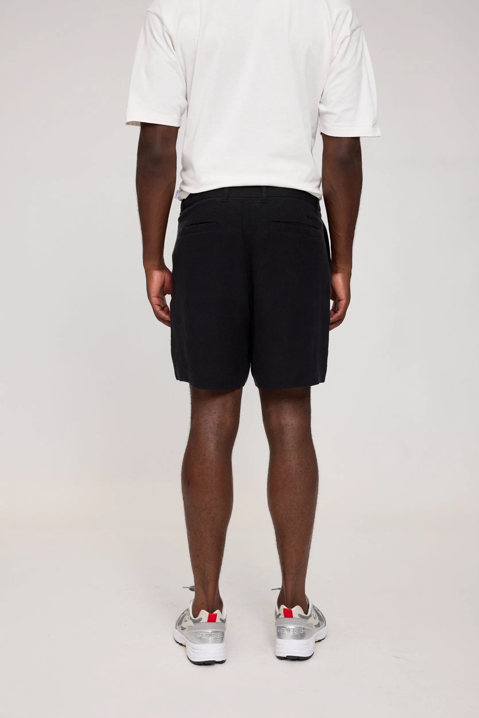Men's Linen Bermuda Shorts