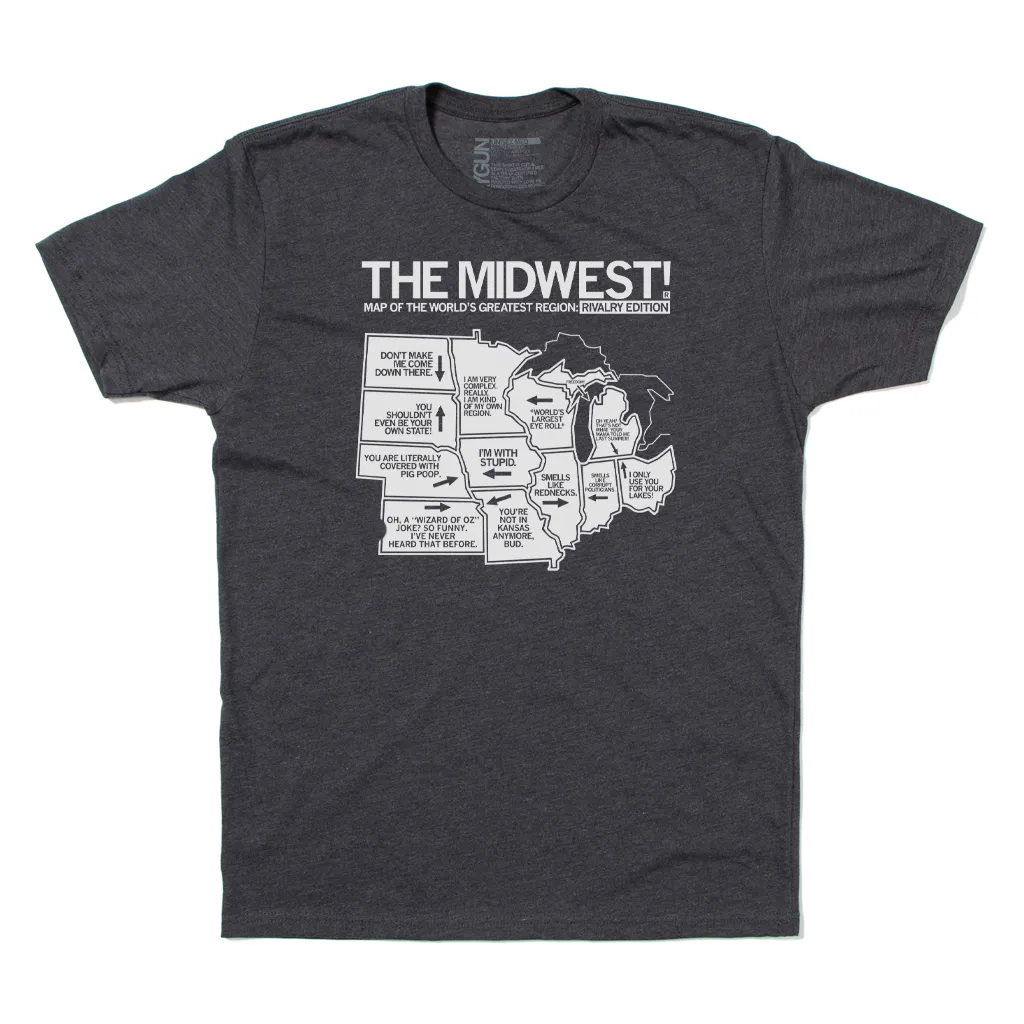 Midwest Rivalry Map