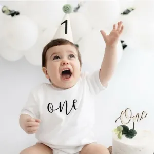 MILESTONE BIRTHDAY T-SHIRT - ONE