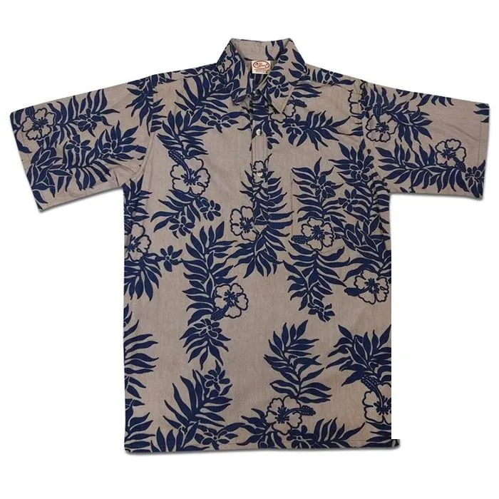 Mini Tahitian Pullover (Khaki/Navy)