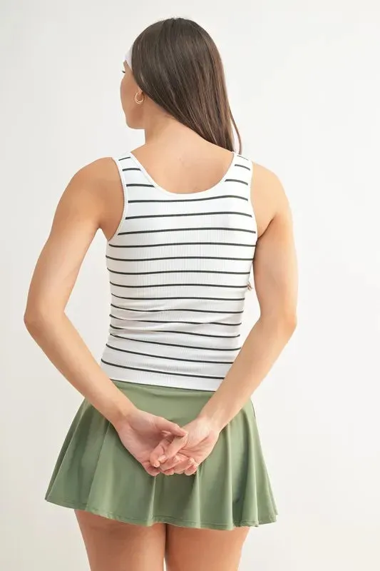MONO B Classic Seamless Ribbed Tank