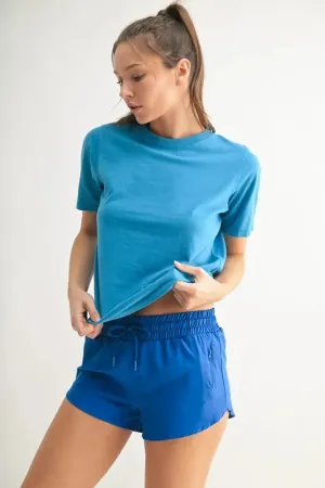 MONO B Round Neck Short Sleeve T-Shirt