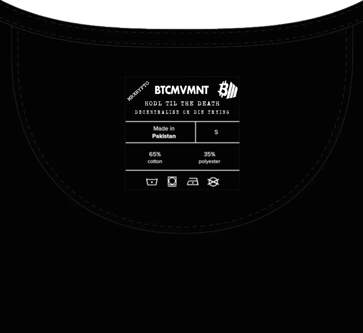 MRKRYPTO x BTCMVMNT HODL Tee