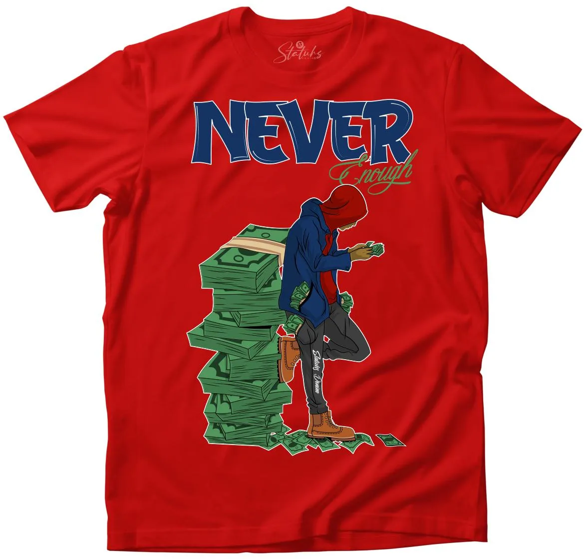 NEVER ENOUGH
