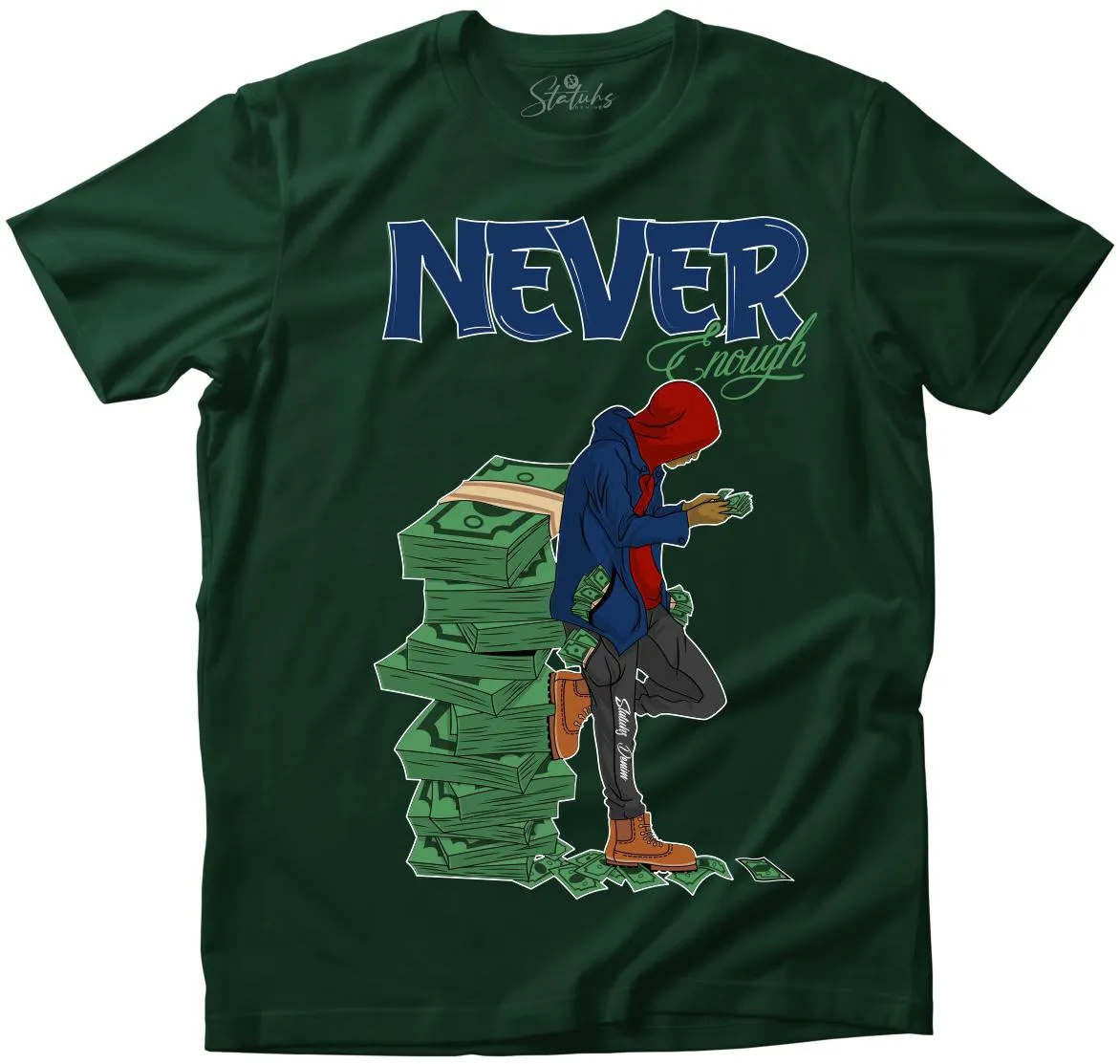 NEVER ENOUGH