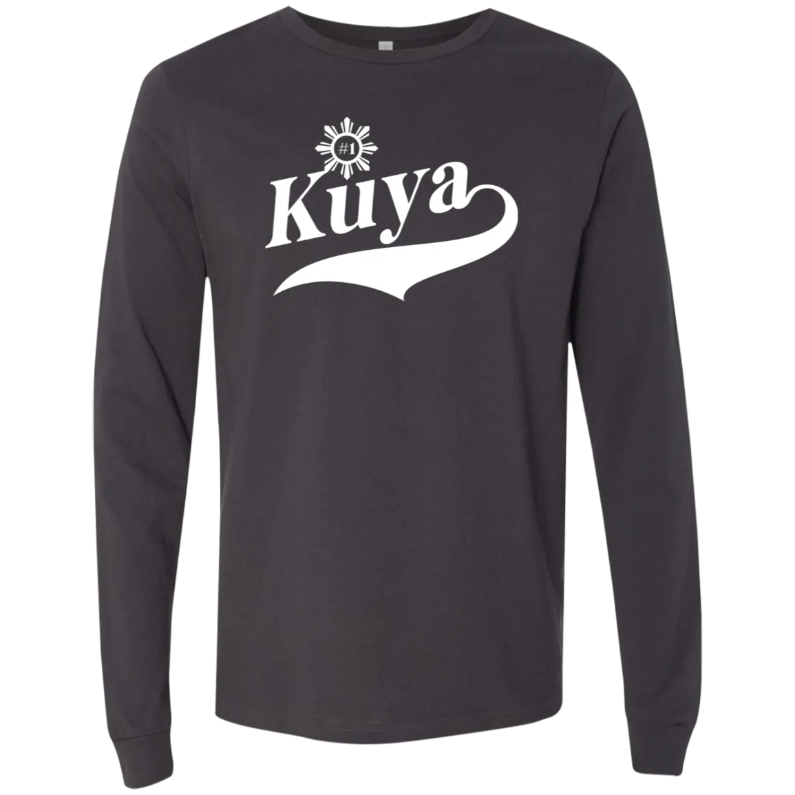 Number One Kuya Mens Jersey Long Sleeve T-Shirt