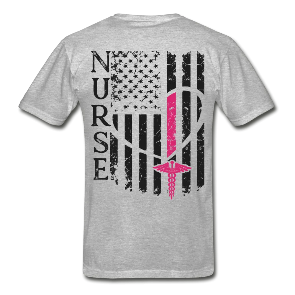 Nurse Flag Gildan Ultra Cotton Adult T-Shirt (CK1213)