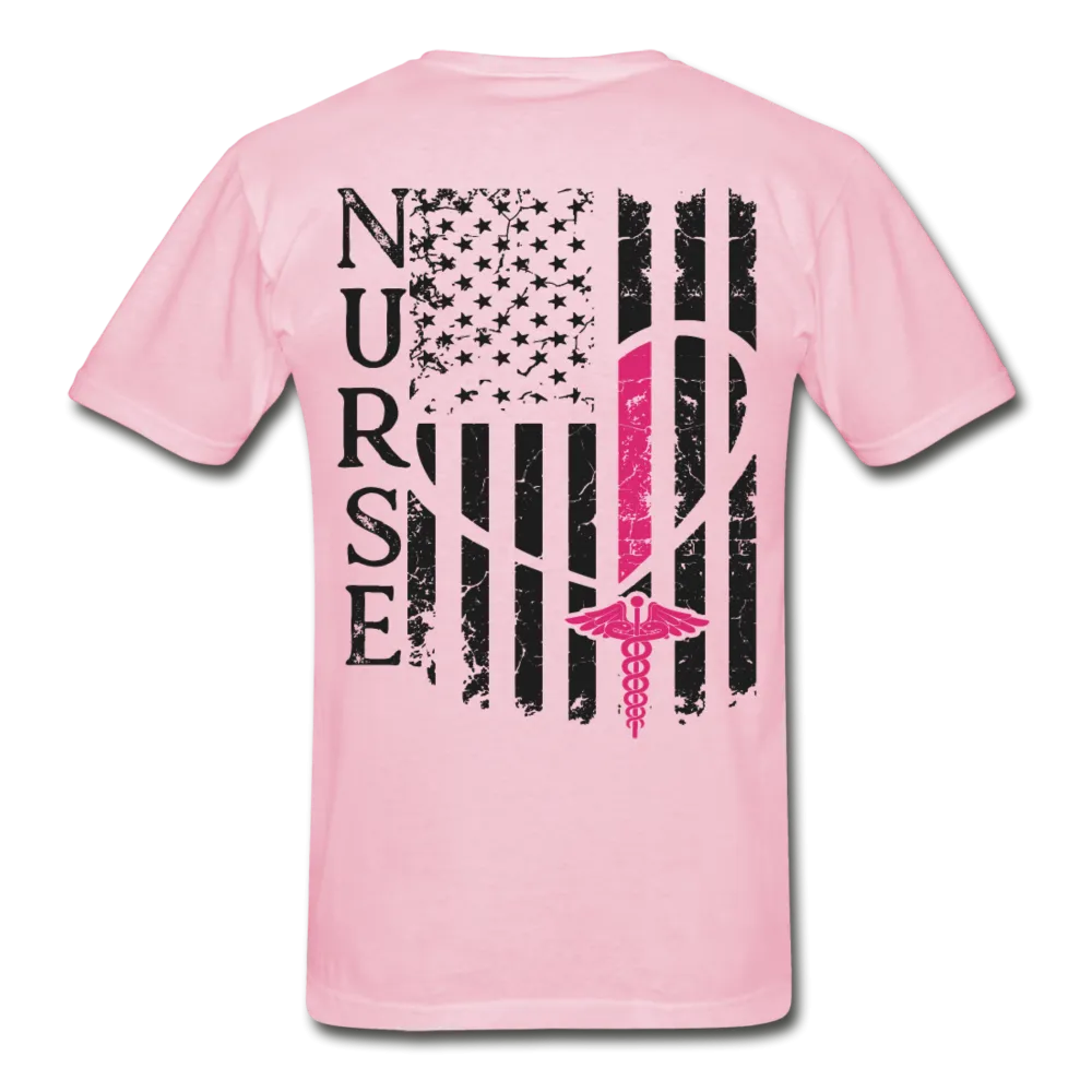 Nurse Flag Gildan Ultra Cotton Adult T-Shirt (CK1213)