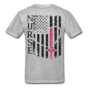 Nurse Flag Gildan Ultra Cotton Adult T-Shirt (CK1213)