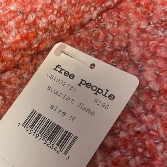 NWT! Free People BFF cowl neck sweater Medium OB1032730