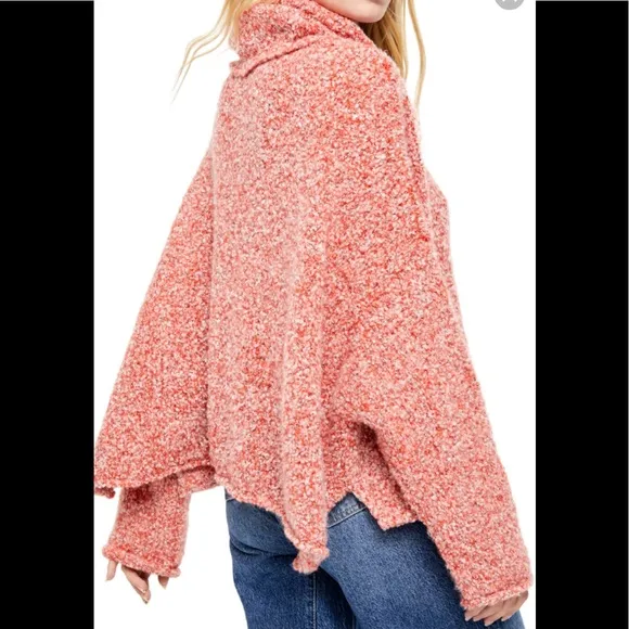 NWT! Free People BFF cowl neck sweater Medium OB1032730